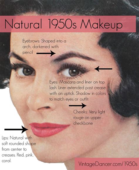 1950 makeup tutorial